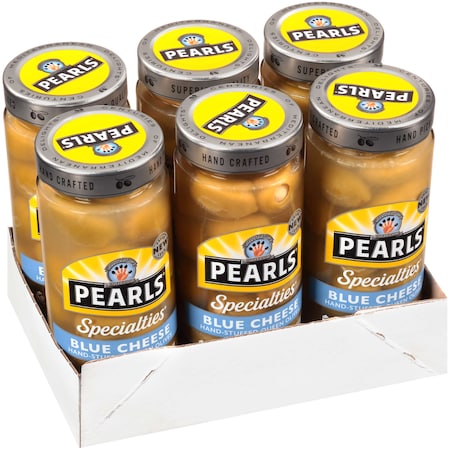 Pearls Pearls Blue Cheese Stuffed Queen Olives 6.7 oz., PK6 1980315